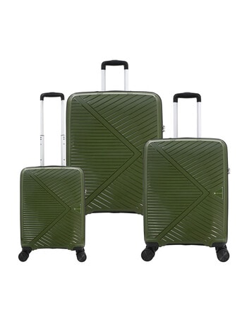 Voyager Durban Trolley Set, 3-Piece, Green product photo