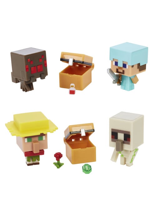 Minecraft Mob Head Minis Multi-pack, Assorted product photo