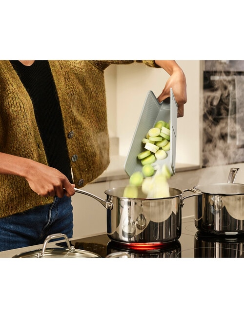 Joseph Joseph Chop 2 Pot Plus Folding Chopping Board, Blue product photo View 04 L