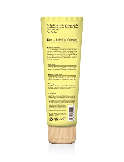 Sun Bum Revitalizing Hair Mask, 177ml product photo View 02 L