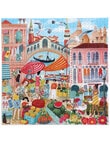 Puzzles eeBOO Venice Open Market 1000-piece Jigsaw Puzzle product photo View 02 S