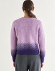 State of play Ombre Sweater, Deep Grape product photo View 02 S