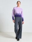 State of play Ombre Sweater, Deep Grape product photo View 03 S