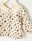Teeny Weeny Floral Woven Shirt, Warm White product photo View 02 S
