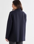Mineral Man Style Blazer, Black & Navy product photo View 02 S