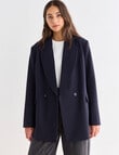 Mineral Man Style Blazer, Black & Navy product photo View 05 S