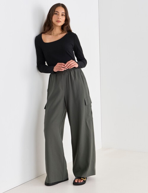 Mineral Kingston Cargo Pant, Sage product photo View 03 L