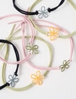 Switch Hair Ties, 6-Piece, Daisy product photo View 02 S