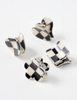 Switch Mini Checker Claw Clip, 4-Piece product photo View 03 S
