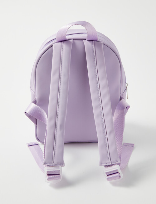 Mac & Ellie Rainbow Backpack, Mauve product photo View 03 L