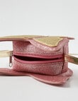 Mac & Ellie Cross Body Butterfly Bag, Pink product photo View 04 S