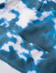 No Issue Tie Dye Rib Beanie, Blue product photo View 02 S