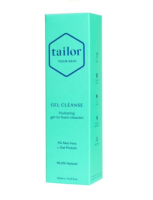 Tailor Skincare Gel Cleanse, 125ml product photo View 03 L