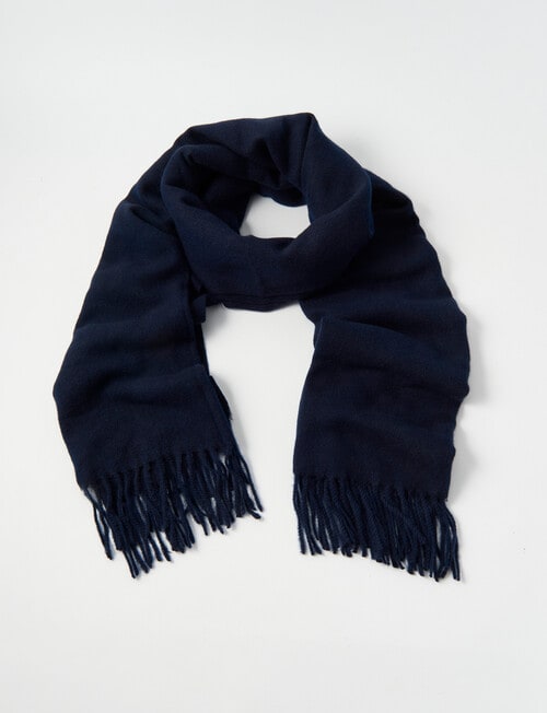 Whistle Accessories Wrap Scarf, Navy product photo