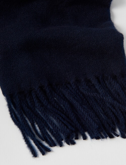 Whistle Accessories Wrap Scarf, Navy product photo View 03 L