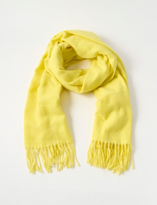 Whistle Accessories Wrap Scarf, Limoncello product photo