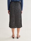 Jigsaw Crinkle Skirt, Print product photo View 02 S