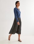 Jigsaw Crinkle Skirt, Print product photo View 03 S
