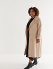 Studio Curve Trench Coat, Camel product photo View 05 S