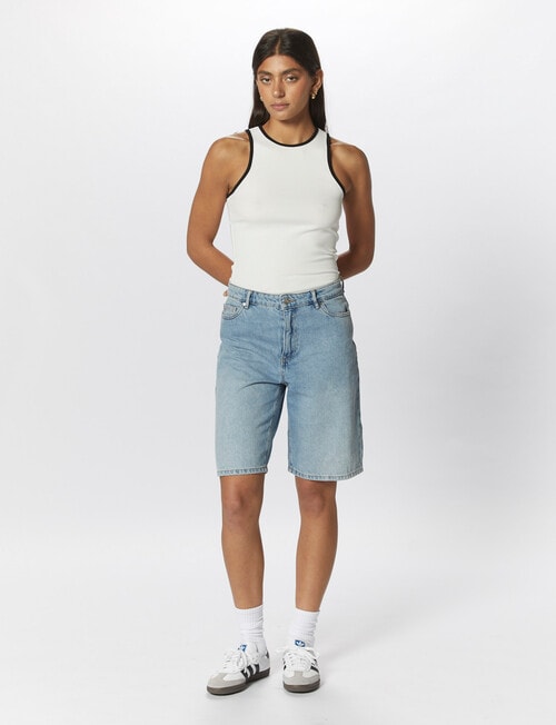 ONLY Sonny Wide Denim Short, Light Blue product photo View 06 L