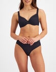 Berlei Barely There Lace Tshirt Bra, Navy, B-E product photo View 04 S