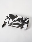 Boston + Bailey Full Size Floral Print Wallet, Black & White product photo View 03 S