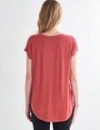 Bodycode Boxy Tee, Spice product photo View 02 S