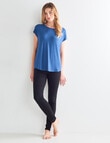 Bodycode Boxy Tee, Blue Ash product photo View 03 S