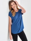 Bodycode Boxy Tee, Blue Ash product photo View 05 S