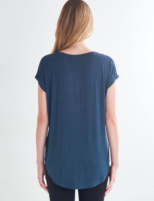 Bodycode Boxy Tee, Pacific product photo View 02 L