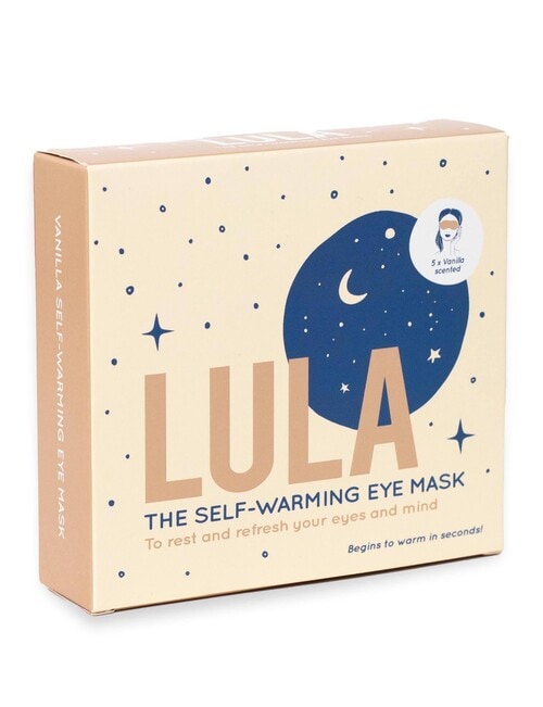 Lula Vanilla Scented Self-Warming Eye Mask product photo View 03 L
