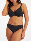 Berlei Barely There Luxe T-Shirt Bra, Black, A-E product photo View 04 S