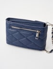Boston + Bailey Quilted Phone Crossbody Bag, Navy product photo View 07 S