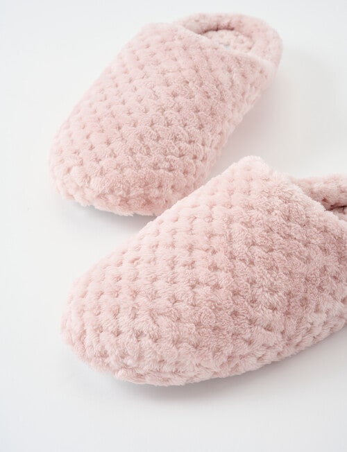 Whistle Sleep Luxe Honeycomb Slides, Dusky Pink product photo View 03 L