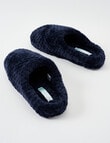 Whistle Sleep Luxe Honeycomb Slides, Navy product photo View 02 S