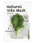 Too Cool For School Natural Vita Mask, Kale Firming product photo