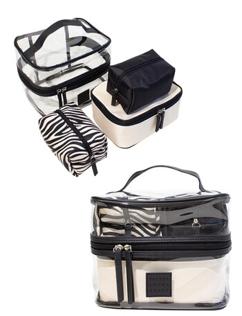 Tender Love + Carry Large Zebra Travel Set, 4-Piece product photo