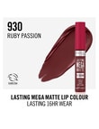 Rimmel Lasting Matte Liquid Lipstick, 930 RubyPassion product photo View 04 S