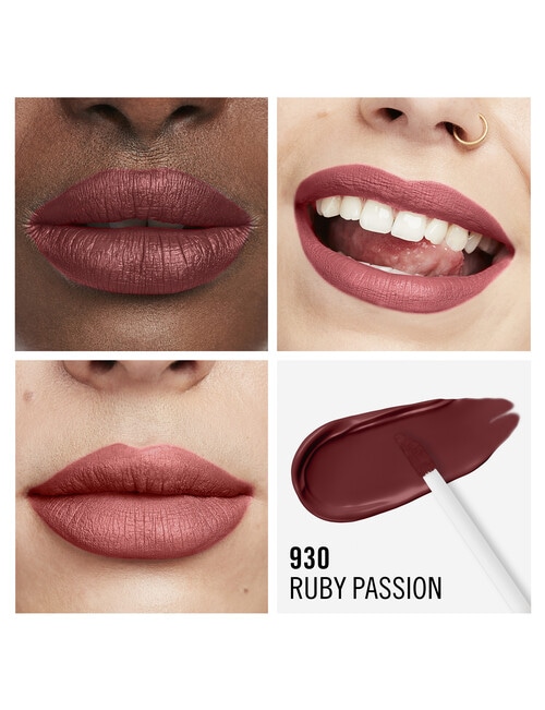 Rimmel Lasting Matte Liquid Lipstick, 930 RubyPassion product photo View 05 L