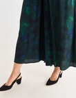 Ella J Printed Wide Leg Pant, Water Lily product photo View 04 S