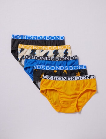 Bonds Multipack Brief, 5 Pack, Bright Star product photo
