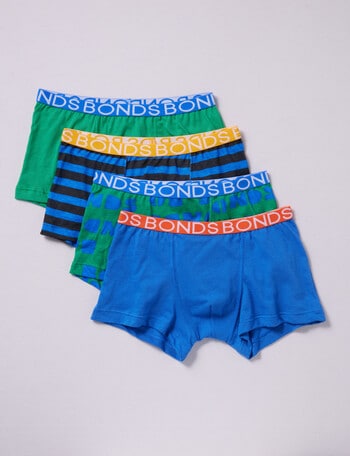 Bonds Multipack Trunk, 4 Pack, Block Activate product photo