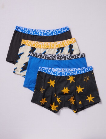 Bonds Multipack Trunk, 4 Pack, Bright Star product photo