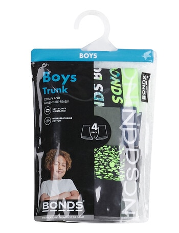 Bonds Multipack Trunk, 4-Pack, Green product photo