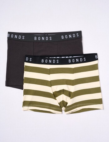 Bonds Hipster Trunk, 2-Pack, Rugby Stripe, 4-16 product photo