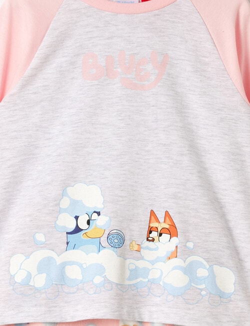 Licensed Bluey Bubbles PJ Set, Crystal Rose product photo View 03 L