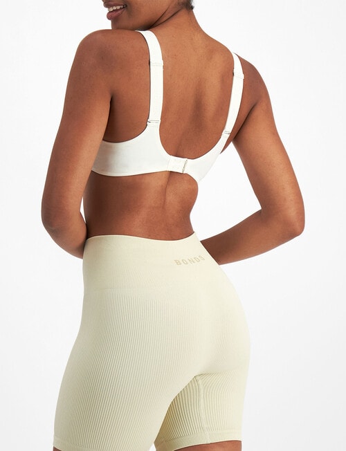 Bonds Move Contour Bra, White Cloud, A-G product photo View 03 L
