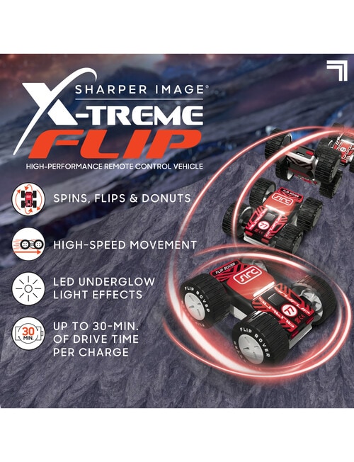 Sharper Image RC Xtreme Flip Roller Car product photo View 02 L