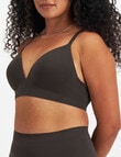 Bonds Bases Wirefree Bra, Dusted Black, 8-20 product photo View 03 S