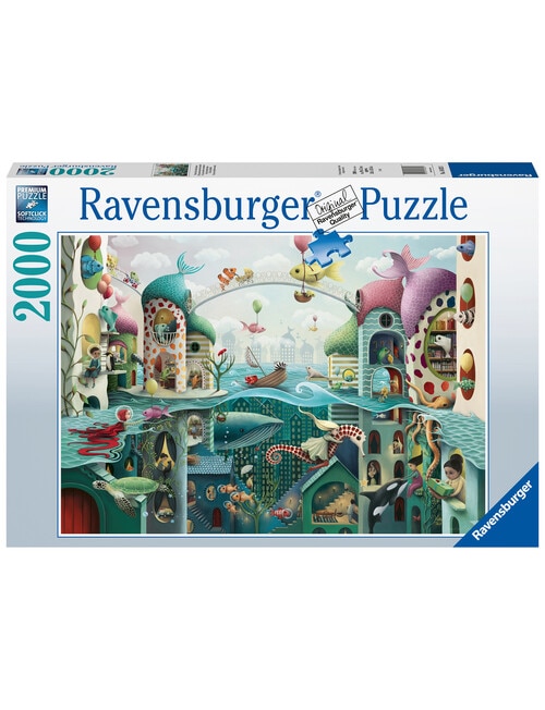 Ravensburger Puzzles If Fish Could Walk 2000-piece Puzzle product photo